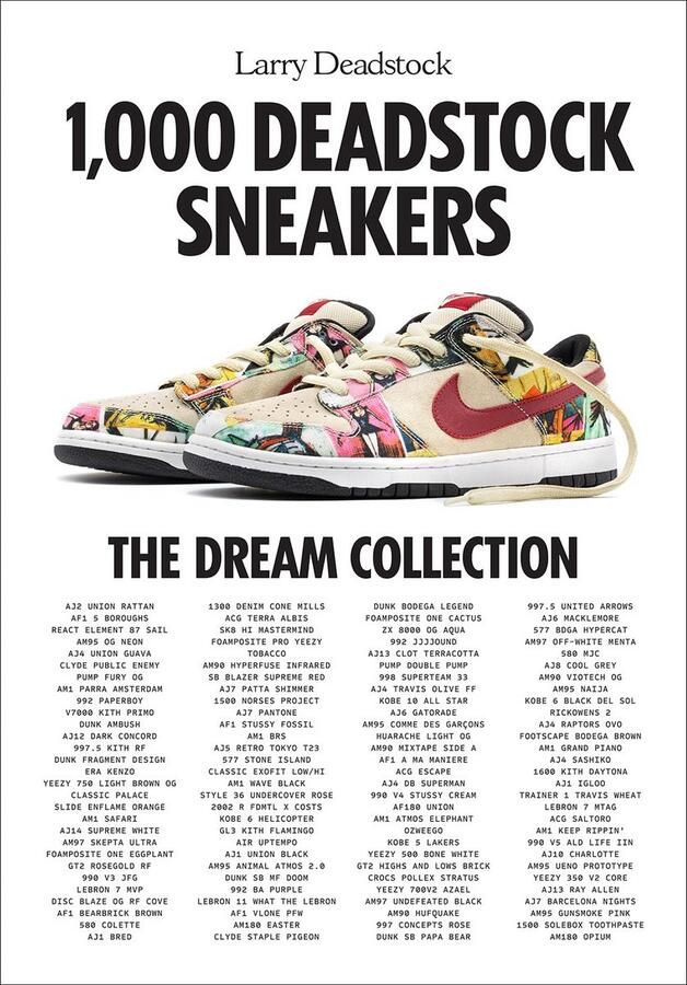 Sneaker Encyclopedie: 1000 Zeldzame Deadstock Sneakers Geschiedenis & Collectie