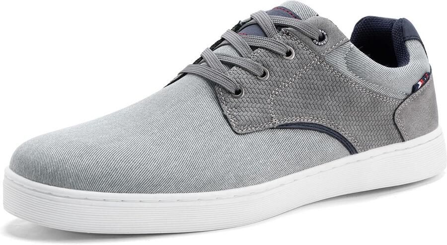 Sneaker Heren Schoenen Business Lichte Oxford 41-46EU (Grijs2 44EU)