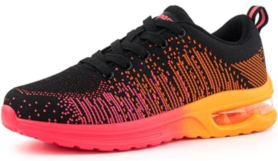 Sneaker Mesh voor en in Oranje