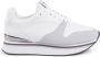 19v69 Italia Witte luxe sneaker met rubberen zool White Dames - Thumbnail 1