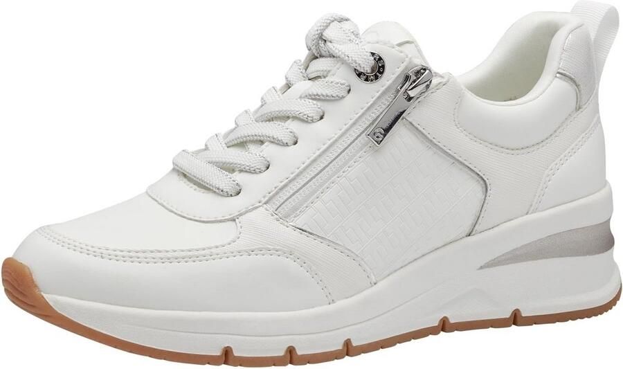 Sneaker met wit oppervlak Stijlvolle en comfortabele dames sneakers