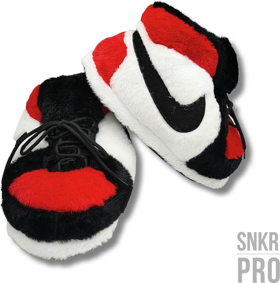 SNKR-PRO Sneaker Sloffen Sneaker Pantoffels Rood One Jordan Sloffen Jordan Pantoffels