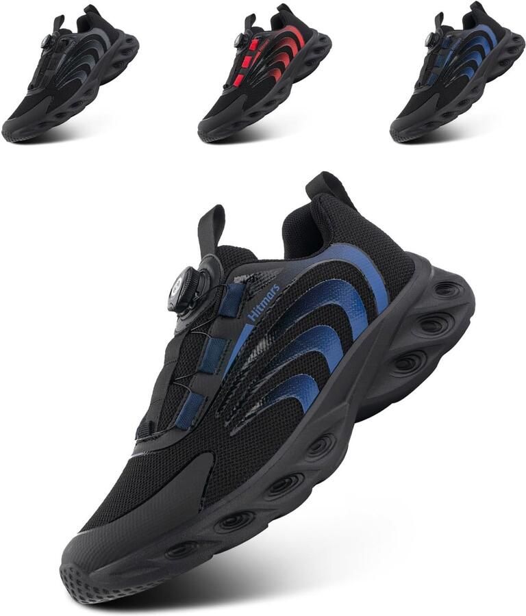 Sneakers Blauw 38.5 EU Lichte Ademende Sportschoenen Voor Heren