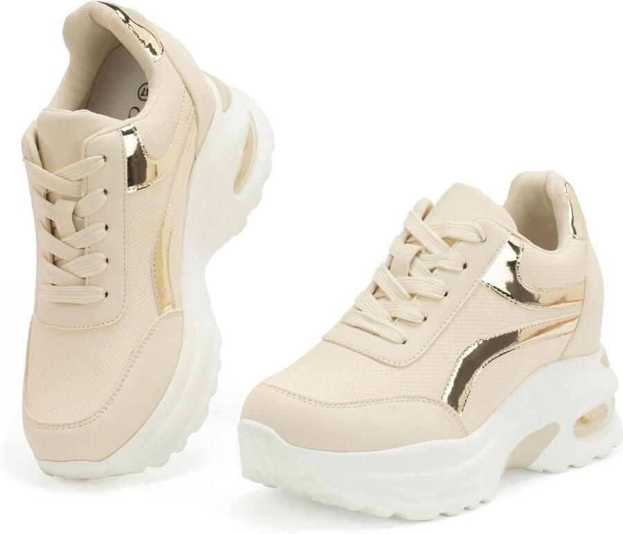 Sneakers dames 39 lichtgewicht verhoogd ideaal voor sport en dagelijks gebruik ShopVlot