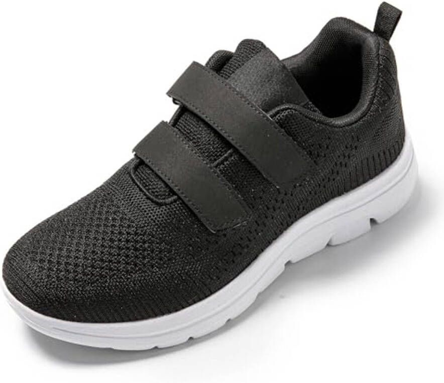Sneakers Dames met Klittenband Comfortabele Casual Sportschoenen voor Gymnastiek Tennis en Fitness