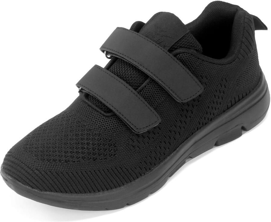 Sneakers met Klittenband Sneaker Comfortabele Casual Sportschoenen voor Gymnastiek Tennis Fitness