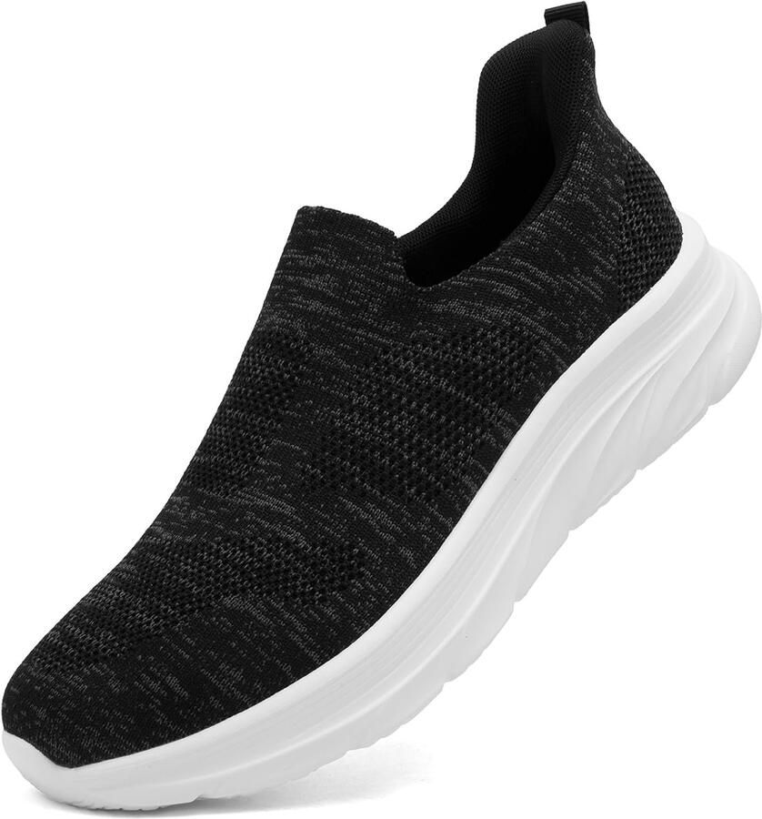 Sneakers Heren Slip-On Loafers Walkingschoenen Hardloopschoenen voor verharde weg Lichtgewicht & Anti-Slip Tennisschoenen