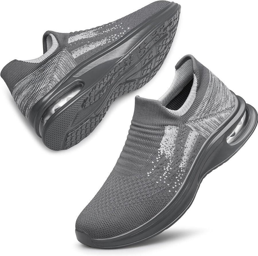 Sneakers Mesh Hardloopschoenen Ademende Sportschoenen met Luchtkussen Comfortabel Schoenen voor Hardlopen Wandelen Sportieve