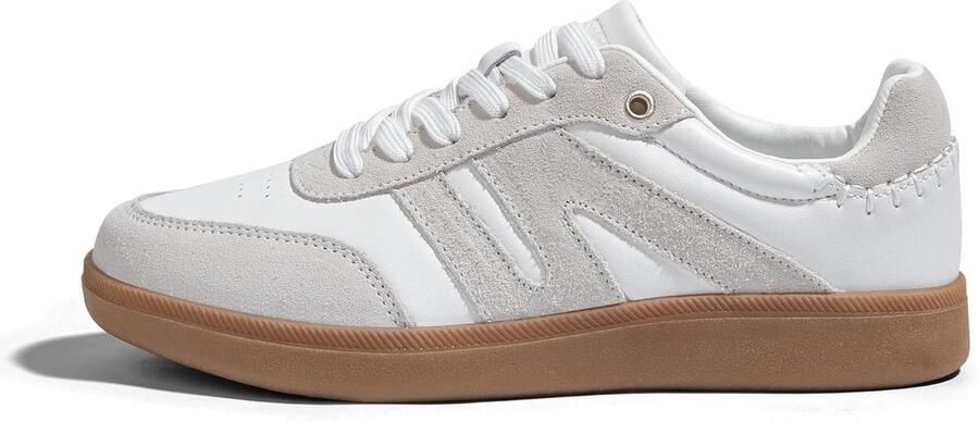 Sneakers Retro Rubberen Zool Modieus voor Skate Cultuur & Dagelijks Gebruik