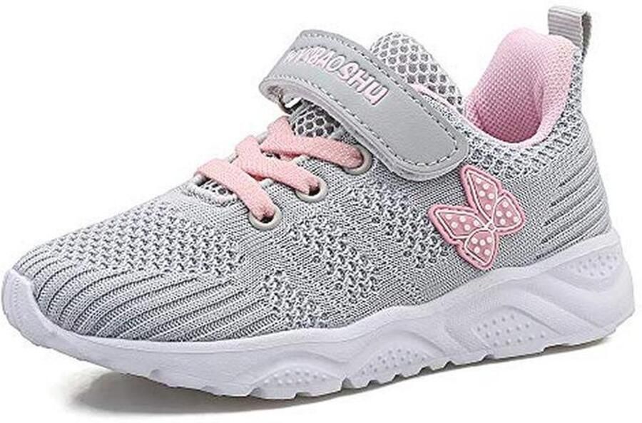 Sneakers voor Baby Meisjes Ademend en Lichtgewicht Wandelschoenen