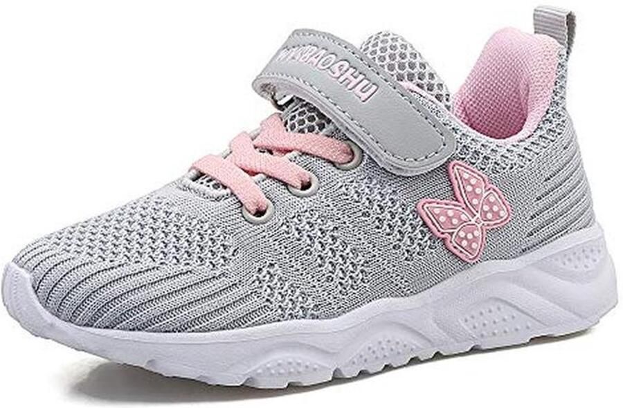 Sneakers voor Baby Meisjes Ademend en Lichtgewicht Wandelschoenen
