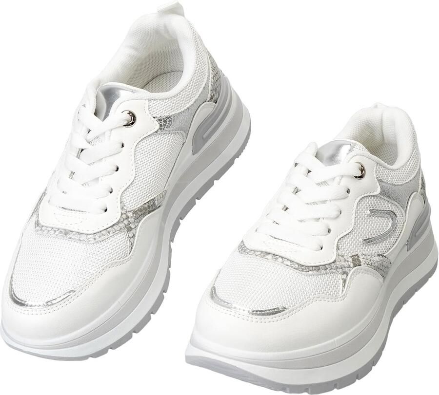 Sneakers voor dames ademend leren sportschoenen perfect voor wandelingen ShopVlot