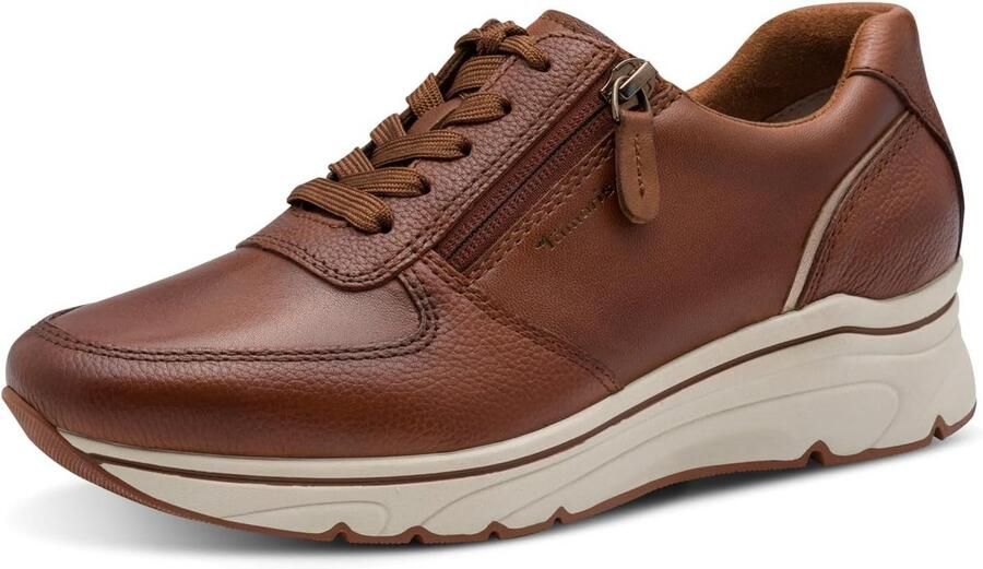 Comfortabele Witte Dames Sneakers voor Brede Voeten - Foto 1