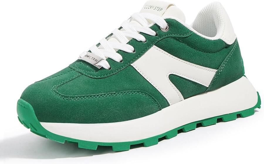 Sneakers voor dames platform retro vintage comfort voor casual gebruik ShopVlot