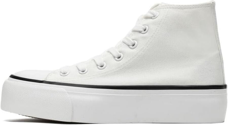 Sneakers voor en uniseks platform canvas schoenen sportschoenen wandelschoenen