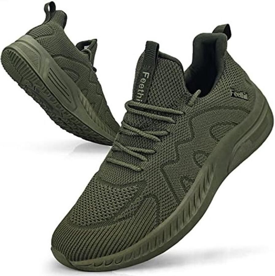 Lichtgewicht Sneakers voor Heren Ademend en Comfortabel voor Sport en Vrije Tijd