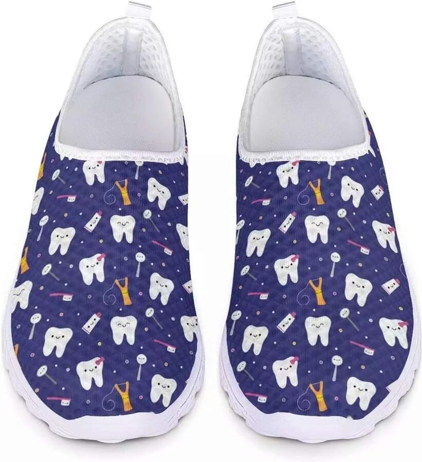 Sneakers voor nen Casual Sport Wandelen Gym Trainers Slip-on Road Jogging Loafers Ade d