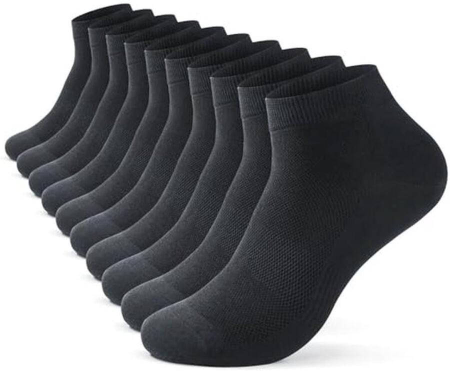 Sneakersokken voor en 10 paar ade de sportsokken tennissokken loopsokken en wandelsokken