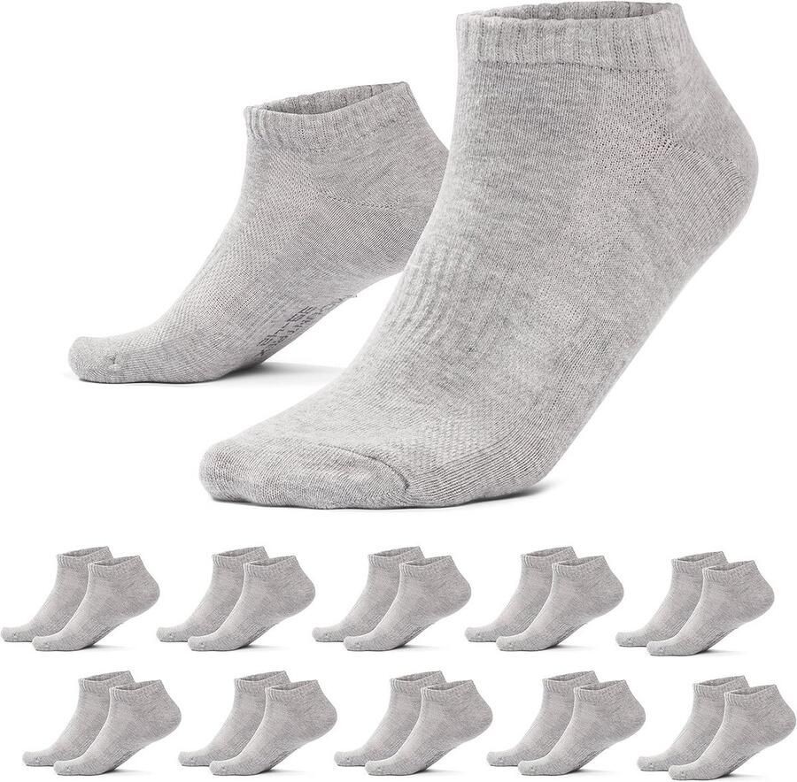 Sneakersokken voor en 10 Paar Sportsokken