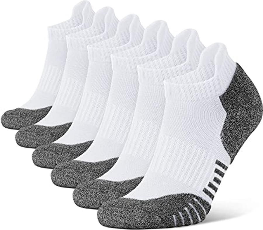 Sneakersokken voor Mannen Ademend en Comfortabel voor Sporten 6 Paar