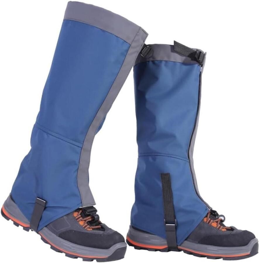 Sneeuw Gaiters Beenbeschermers Gaiters Buitenactiviteiten Bescherming Zand en Waterdicht 44 x 24 x Blauw