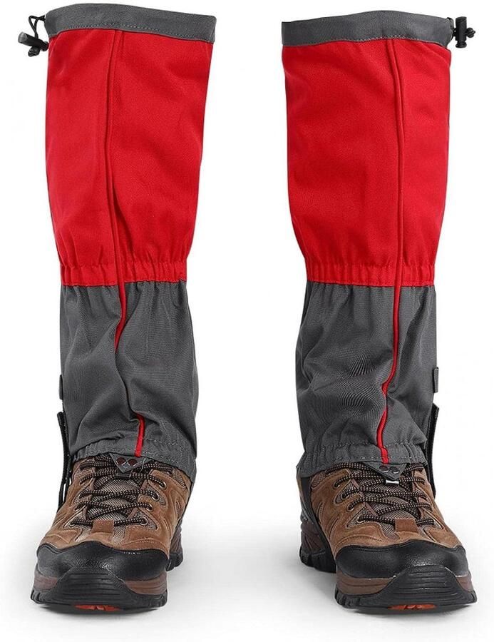 Sneeuw Gaiters Beenhoezen Outdoor Bescherming Wandelen Waterdicht Oxford Materiaal Zwart