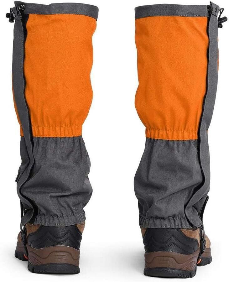 Sneeuw Gaiters Schoenhoezen Leggings Outdoor Activiteiten Waterdicht Scheurvast 45.5 x Zwart