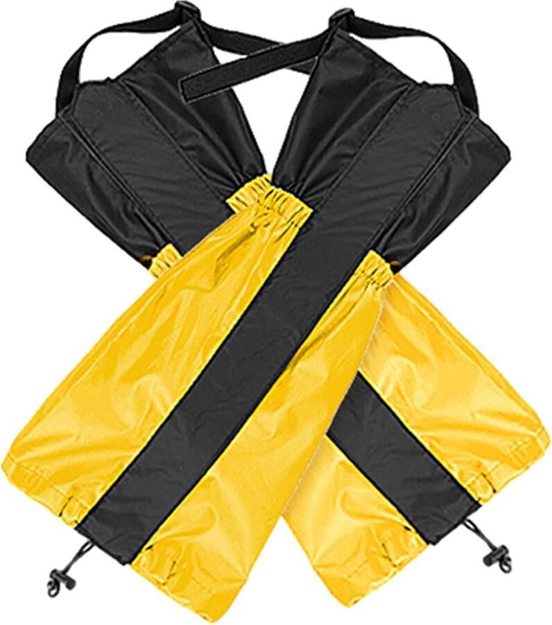 Sneeuwbeen kappen Ski beenkappen Outdoor activiteiten Waterdicht en winddicht lengte Zwart