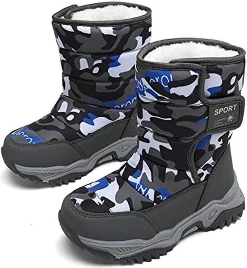 Sneeuwlaarzen voor Kinderen Waterdichte Winterschoenen met Warme Binnenvoering