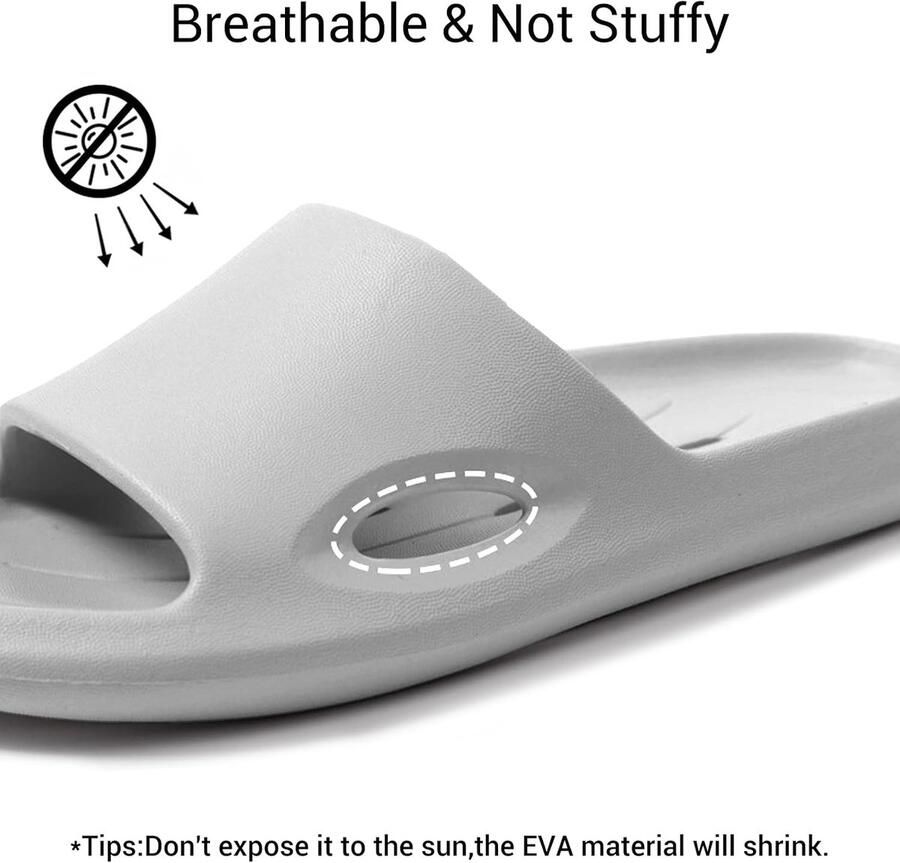Sneldrogende antislip badslippers voor en sneldrogend antislip thuisglijbanen slaapzalen sportschool zwembad spa camping strand