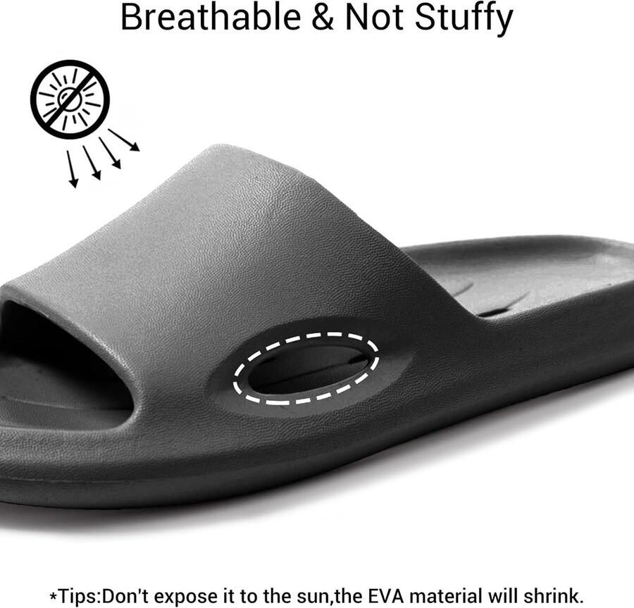 Sneldrogende antislip badslippers voor en sneldrogend antislip thuisglijbanen slaapzalen sportschool zwembad spa camping strand