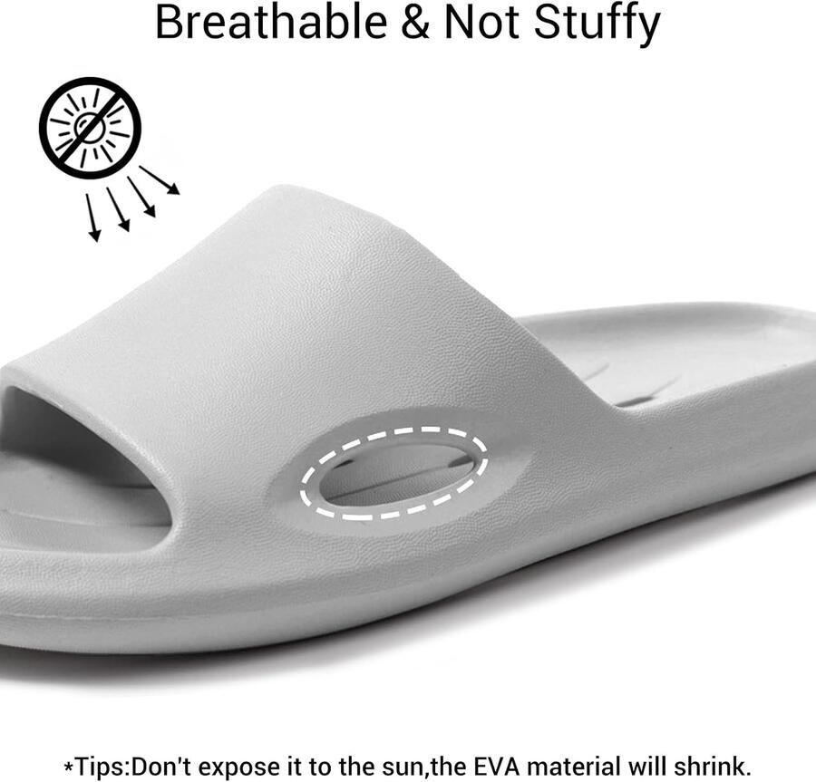 Sneldrogende antislip badslippers voor en sneldrogend antislip thuisglijbanen slaapzalen sportschool zwembad spa camping strand