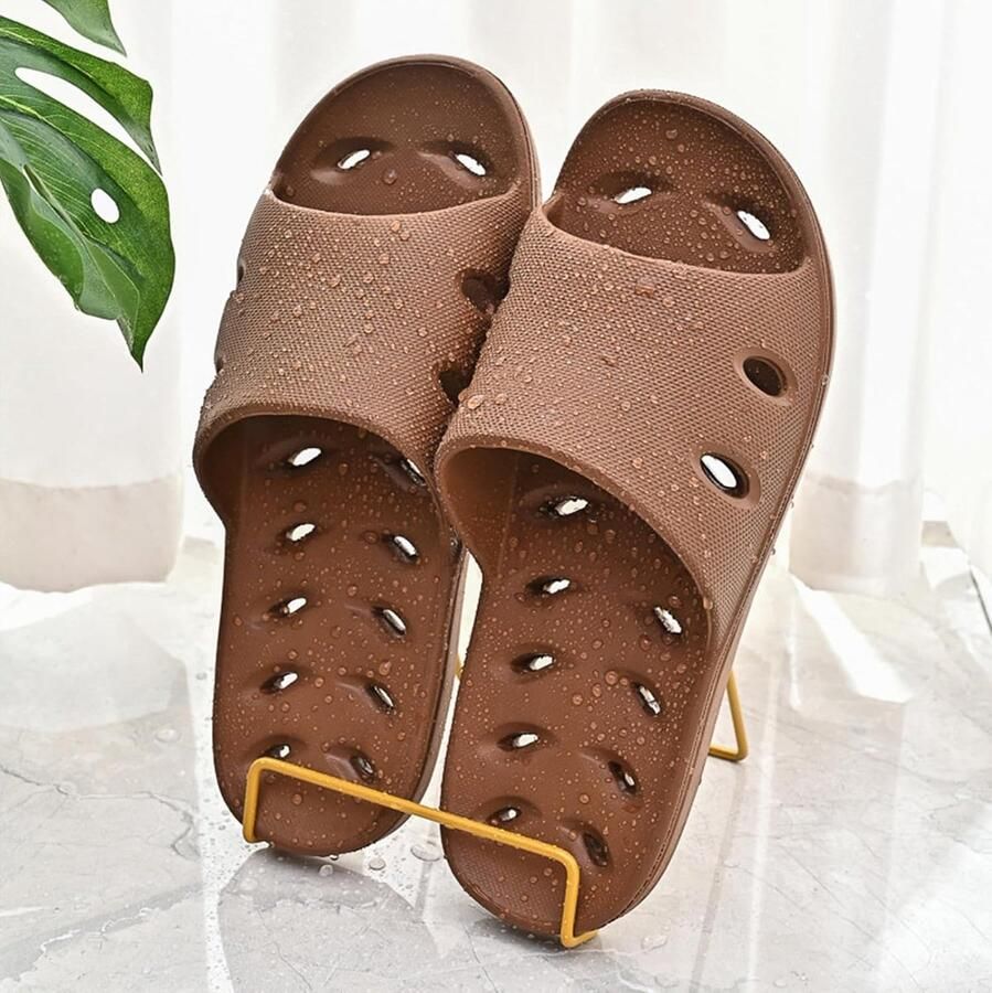 Sneldrogende Antislip Slippers Sandalen nen Badkamer Slippers Voor College Dorm Room Essentials Douche Sandalen Slides Zwembad Gym Spa