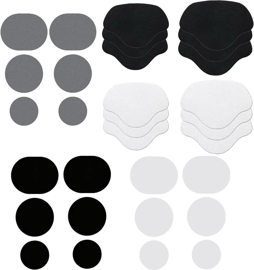 Hielreparatie set 34 stuks zelfklevende patches voor sportschoenen leren schoenen hoge hakken ShopVlot