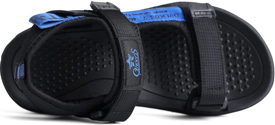 SnelShoppen 700-INK Sandalen voor Jongens Zomersandalen Kindersandalen Strand Trekkingsandalen Zwart Blauw