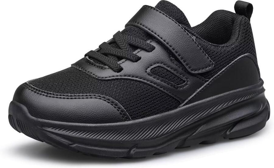 SnelShoppen ADQ Schoenen voor Kinderen Basketbal Sneakers Ade d Sportschoenen Training Outdoor Indoor Zwart