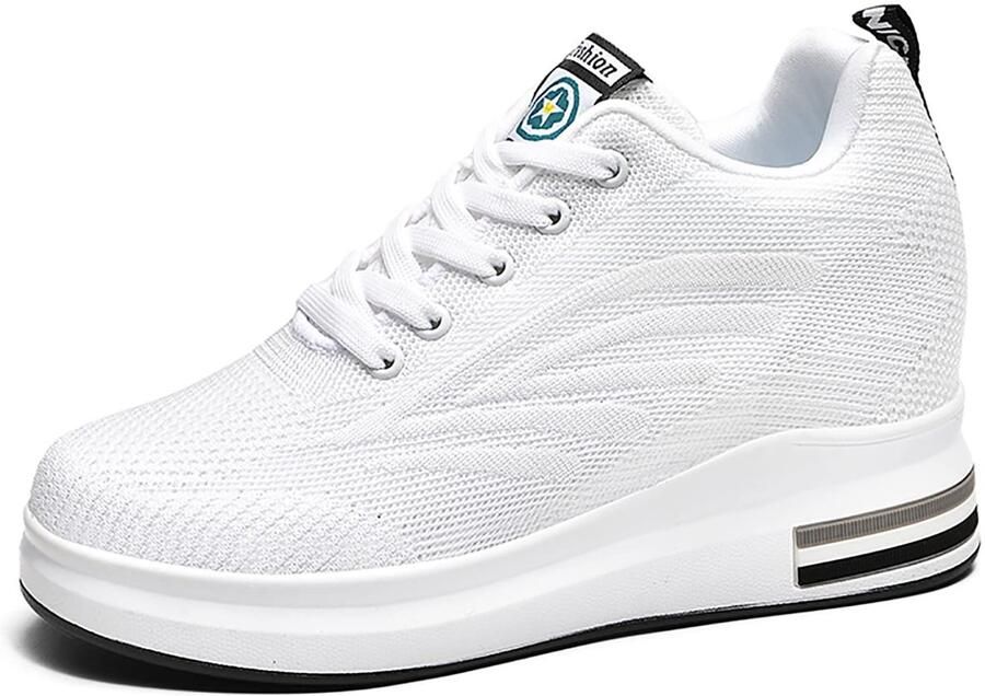 SnelShoppen AONEGOLD Damessneakers met Sleehak Ademend en Comfortabel Sportschoenen voor Fitness Hardlopen en Outdoor EU Perfect voor V