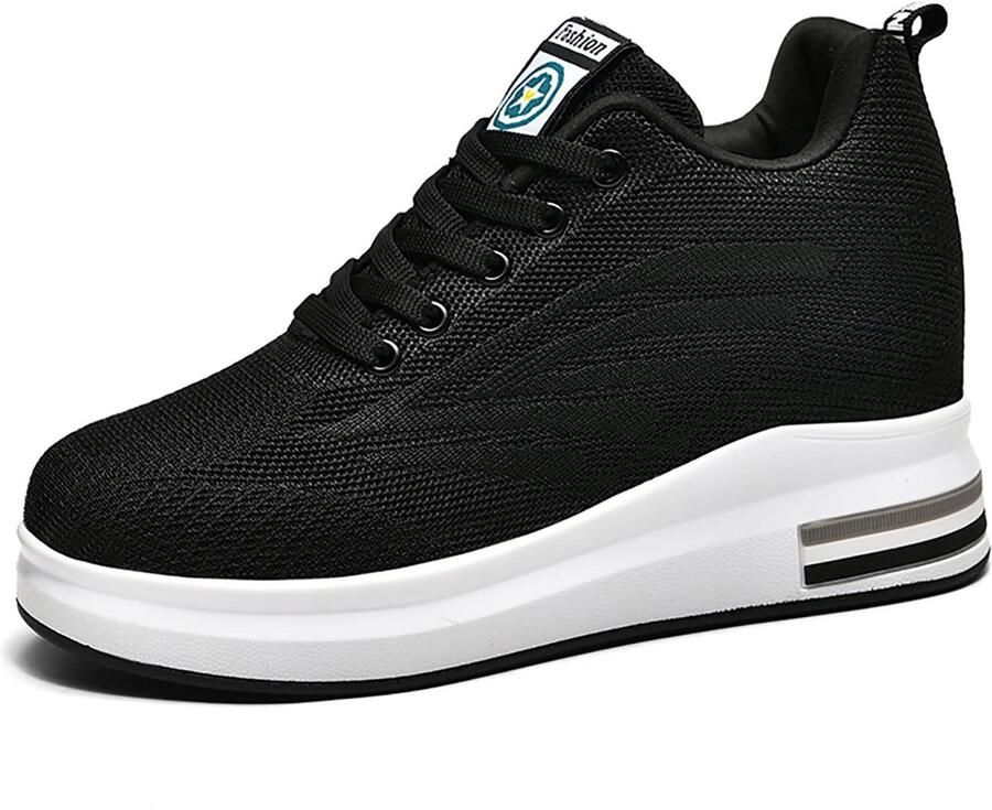 SnelShoppen AONEGOLD Damessneakers met Wighak Comfortabele Ademende Sportschoenen Loopschoenen Gym- en Hardloopschoenen Vrijetijdsschoenen Outd