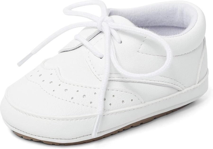 SnelShoppen Baby Casual Sneakers voor Jongens Non-slip Zachte Zool Eerste Schoenen Hoogwaardige Kunstleer Comfortabele Ba