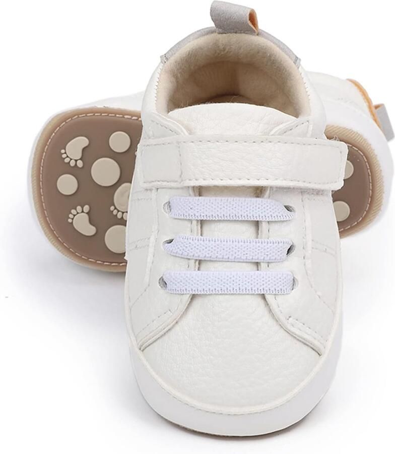 SnelShoppen Baby Sneakers Anti-Slip Oxford Loafer Flats PU Lederen Zachte Zool Kinderschoenen Peuterschoenen voor Feest en Dagelijks
