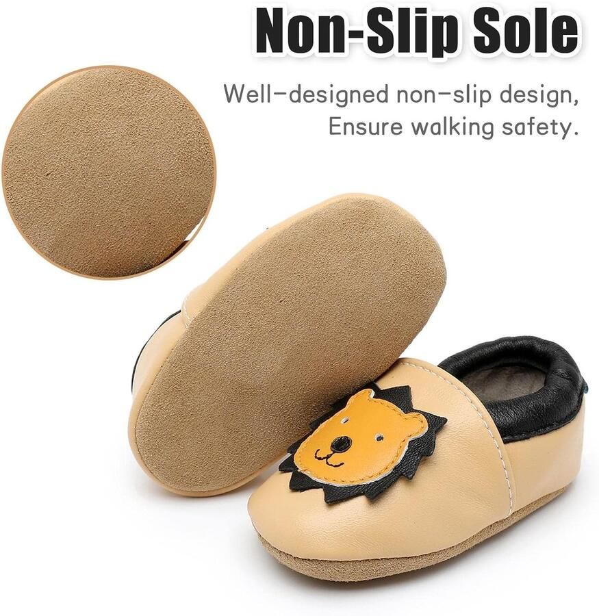 SnelShoppen Baby Schoenen Meisjes Eerste Stappen Zachte Suède Cartoon Comfortabele Baby Slippers voor Peuters