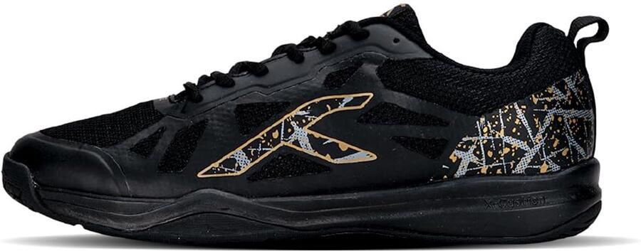SnelShoppen HUNDRED Blade Non-Marking Badminton Schoenen voor Mannen Antislip Zool Ademend Bovenwerk TPU Rubber Geschikt voor Tennis Squash