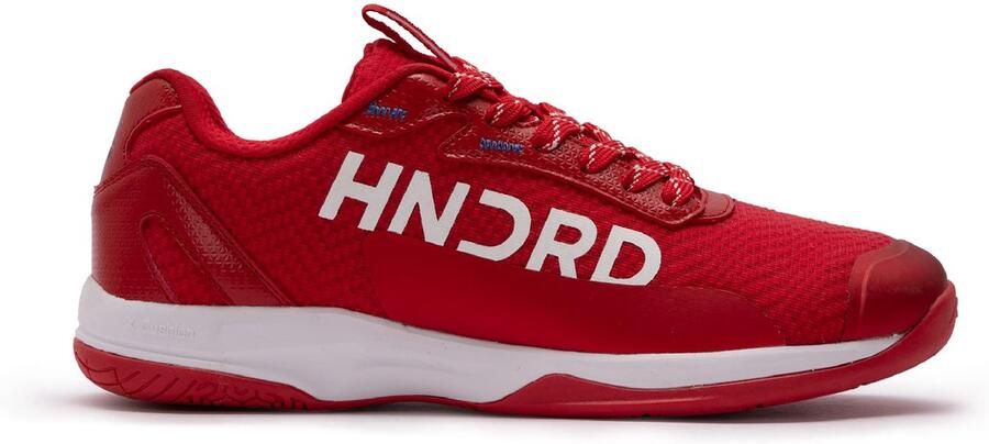 SnelShoppen Badmintonschoenen voor Mannen Non-Marking Professionele Badminton Tennis Squash Basketbalschoenen Rood Wit