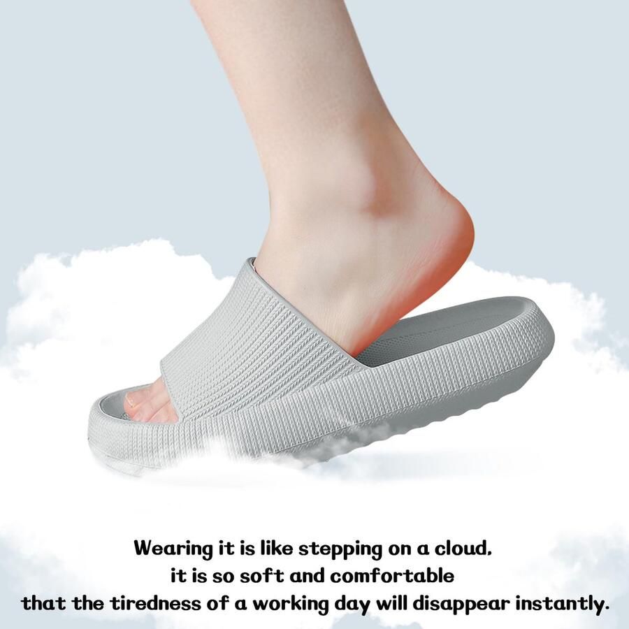 SnelShoppen Badschoenen en Cozislides Originele Slippers Wolk Slippers Super Zacht Antislip Badslippers Huisschoenen Zomer Pantoffels Fl