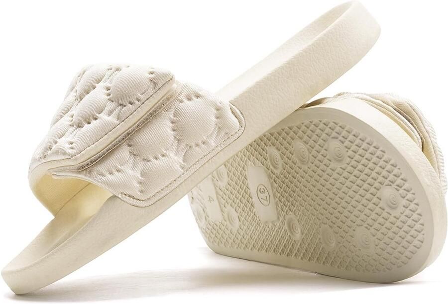 SnelShoppen Badslippers Dames Badeschoenen Lichtgewicht Met Ondersteuning Voor De Voet Comfortabele Schlappen Voor Zomer Gebruik