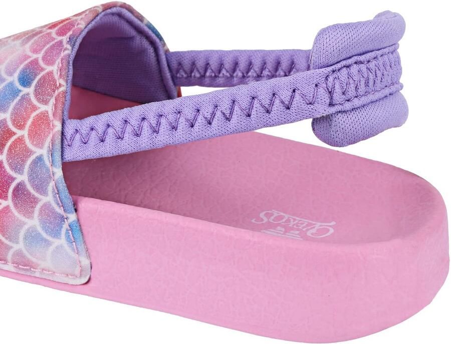 SnelShoppen Badslippers voor en antislip badsandalen lichte douche- en badslippers kindersandalen met elastiek EU perfe