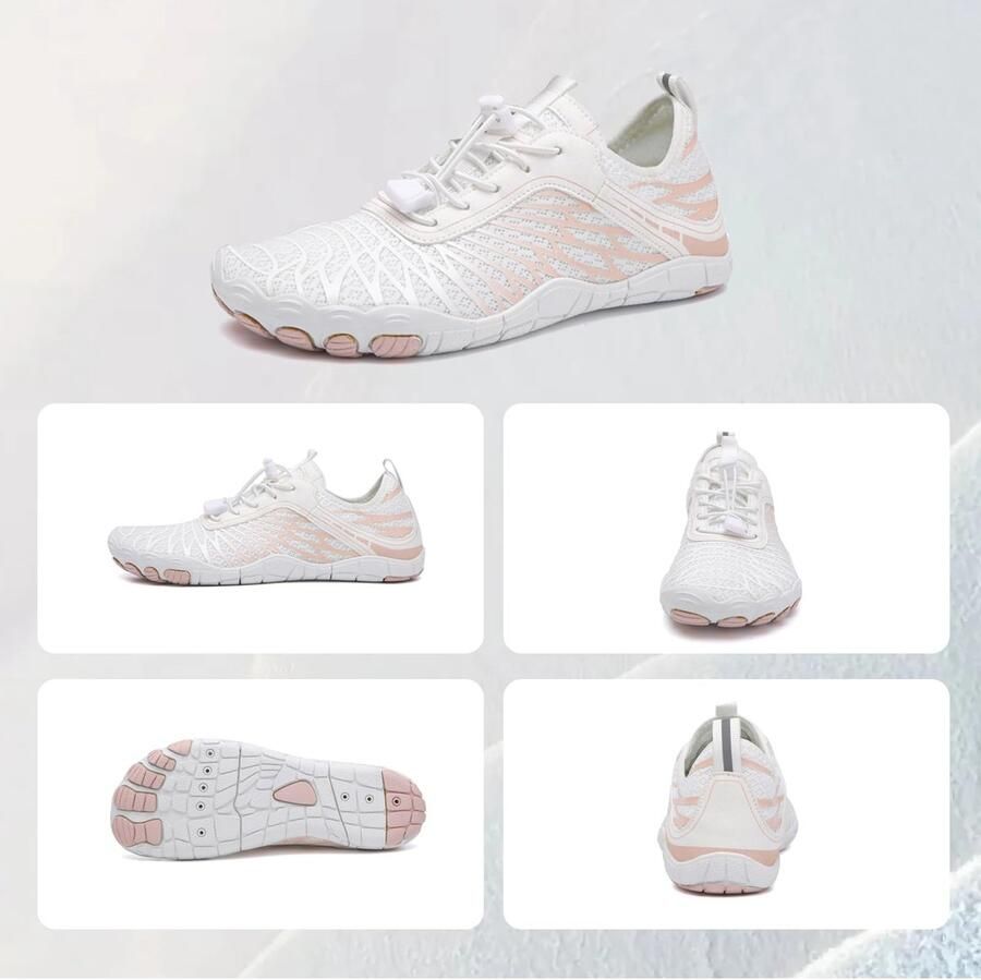 SnelShoppen Barefoot Schoenen en Ade d en Antislip Waterschoenen Lichtgewicht Wandelschoenen voor Fitness en Aquasporten Snel Dr