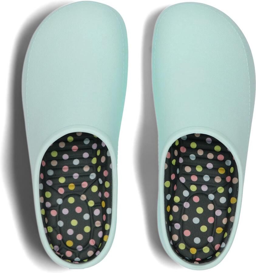 SnelShoppen BeComfy Ultralichte Tuinschoenen Klompen Comfortabel Lichtblauw 35-46 EU Ideaal voor Tuin Camping Feest en Dagelijks Geb