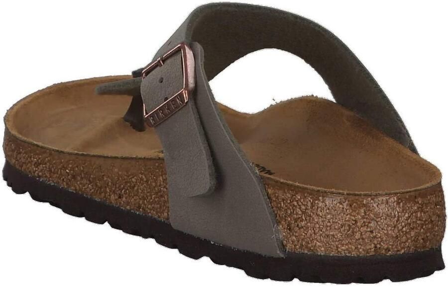 SnelShoppen Birkenstock Gizeh Slippers 0043391 Stone Regular Fit 38 Comfortabele Sandalen voor Dames Perfect voor Zomer Strand Tuin en Vrije T
