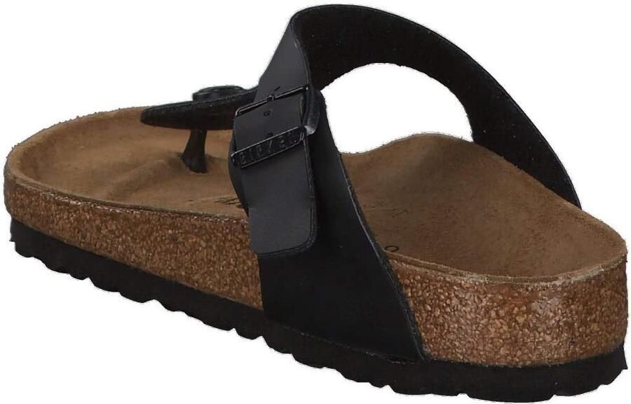 SnelShoppen Birkenstock Gizeh Slippers Regular Fit 36 Nero Dames Sandalen Kunststof Bovenwerk Comfortabele Casual Slippers voor Zomer Vakanti